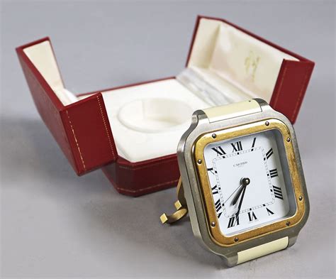 orologio da tavolo santos cartier|cartier santos accesso.